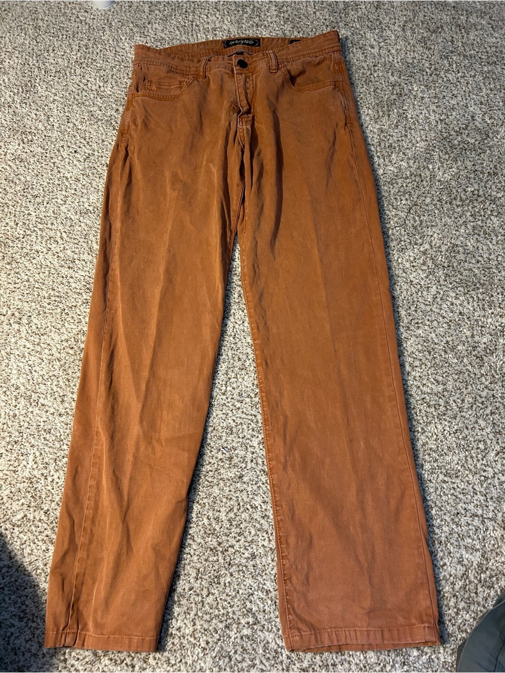 Jack Of Spades Pants in Burnt Orange